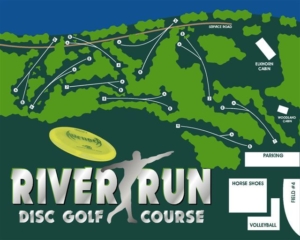 River Run Disc Golf Course Map
