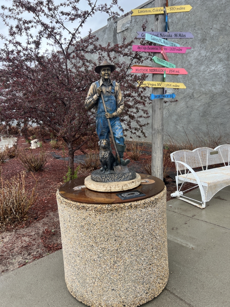 Farmer Sculpture Walk Piece