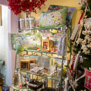 Nebraska products available at Sixpence in downtown Norfolk