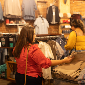 Shopping at Smitten and Steel in Downtown Norfolk