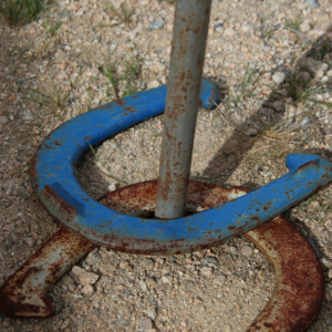 Stock Image of horseshoes