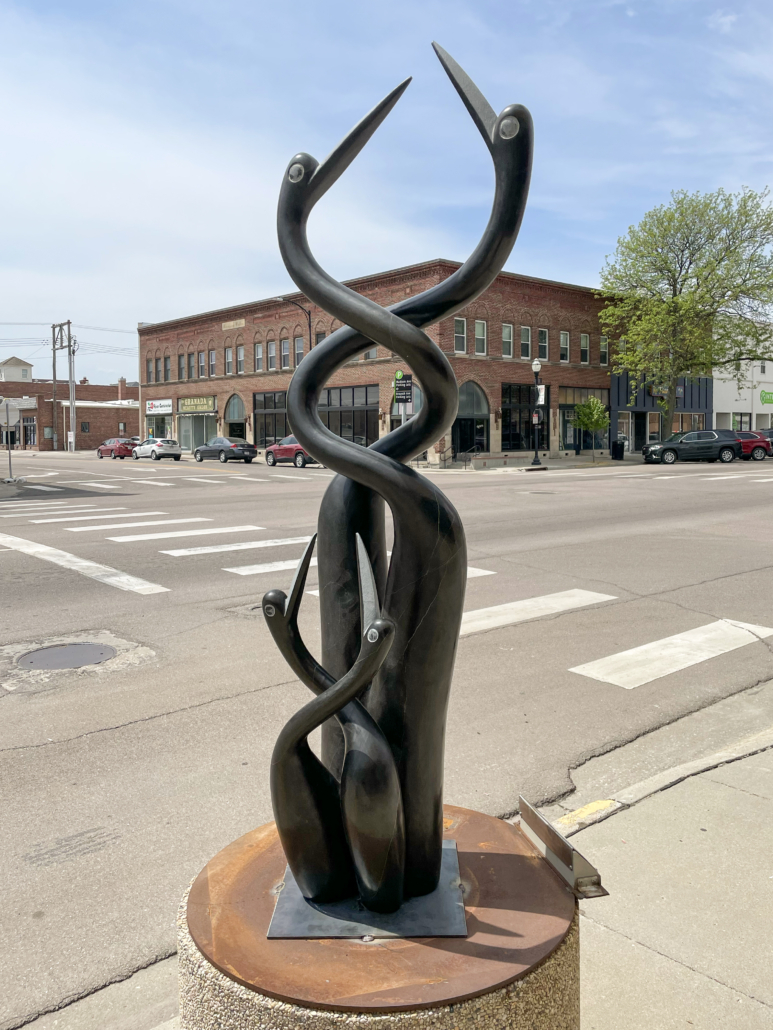 Ibis Family 2025 Sculpture Walk