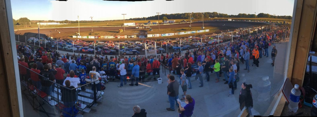 Off Road Speedway Panoramic Photo