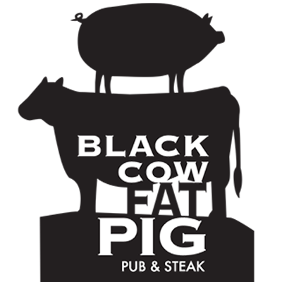 Black Cow Fat Pig Pub & Steak logo